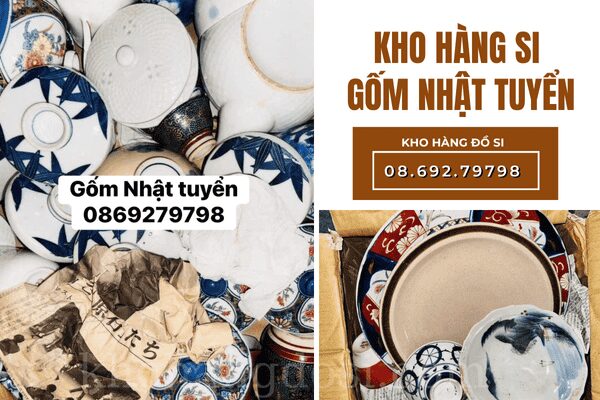 Kho hàng sỉ gốm sứ Nhật